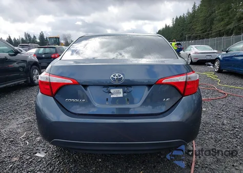 2014 Toyota Corolla Le из США, поврежденный, VIN 2T1BURHE0EC081709